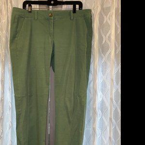 Cabi Coastal Crop Size 12, Olive Green